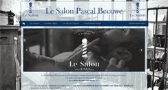 Desktop Screenshot of lesalonpascalbecuwe.fr